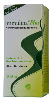 Sirup für die Abwehrkräfte für Kinder, innovaties Rezeptur, steigert die Aktivität des Immunsystems, 100ml, Immulina